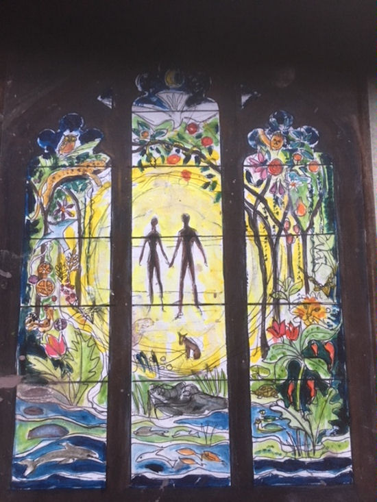 Creation Window, St. Remigius, Long Clawson